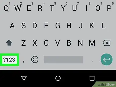 Image titled Insert the "at" Symbol on Android Step 2